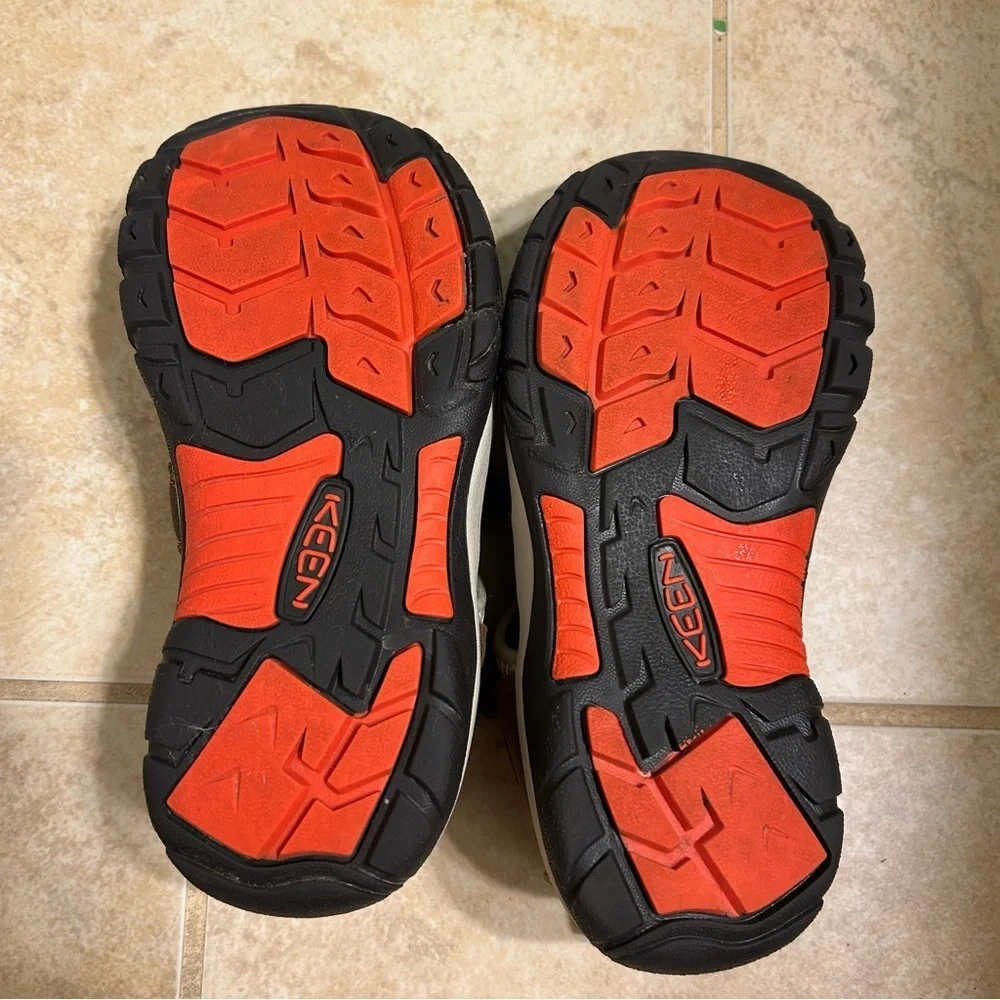 Keen Kids Outdoor Adventure Sandals - Brown and Orange - Picture 3 of 7